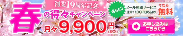 t̓XLy[X9,900~@ɒʏ1,100~̃[AT[rX